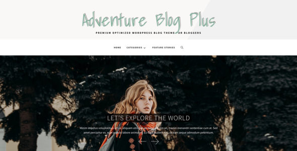 Adventure Blog Plus (United Theme)