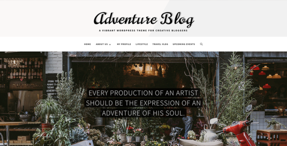 Adventure Blog (United Theme)