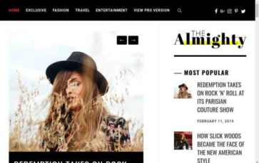 Almighty (screenshot desktop)