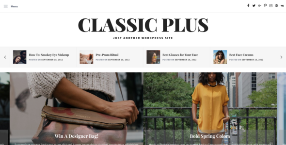 Classic Blog Plus (United Theme)