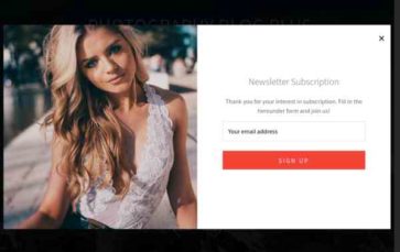 Photography Blog Plus (screenshot desktop)