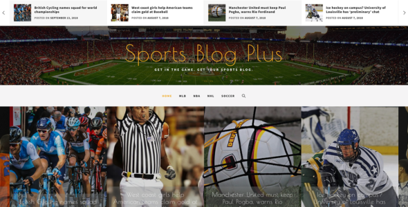 Sports Blog Plus (United Theme)