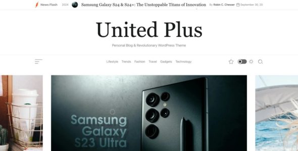 United Blog Plus (United Theme)