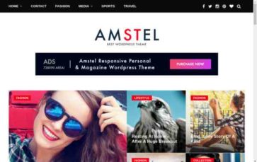 Amstel (screenshot desktop)