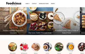 Foodicious Premium (screenshot desktop)