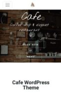 Cafe (Visualmodo) (screenshot mobile)