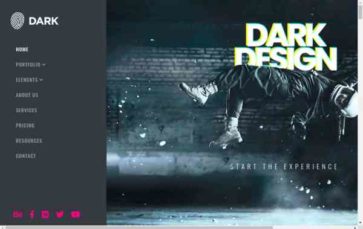 Dark (Visualmodo) - (screenshot desktop)