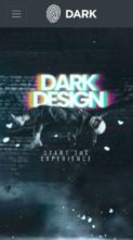 Dark (Visualmodo) - (screenshot mobile)