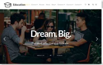 Education (Visualmodo) (screenshot desktop)