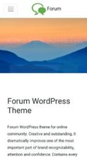 Forum (screenshot mobile)