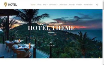 Hotel (Visualmodo) (screenshot desktop)