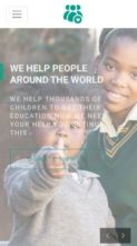 Nonprofit (Visualmodo) (screenshot mobile)