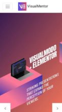 VisualMentor (screenshot mobile)
