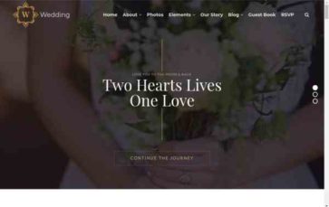 Screenshot Desktop Wedding (Visualmodo) (screenshot desktop)