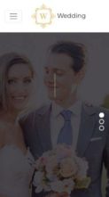 Screenshot Mobile Wedding (Visualmodo) (screenshot mobile)