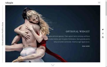 Adagio (screenshot desktop)