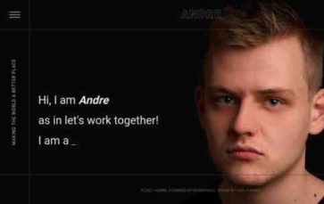 Andre (Viva Themes) (screenshot desktop)