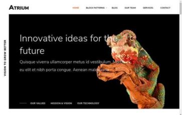 Atrium (Viva Themes) - (screenshot desktop)