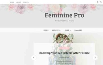 Feminine Pro (screenshot desktop)