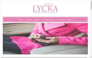 Lycka (VolThemes) - (screenshot desktop)