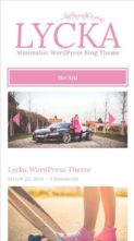 Lycka (VolThemes) - (screenshot mobile)