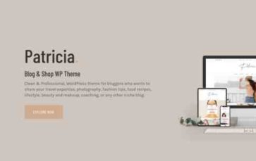 Patricia (VolThemes) (screenshot desktop)