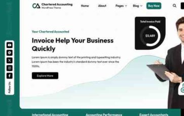 Chartered Accountant Pro (screenshot desktop)