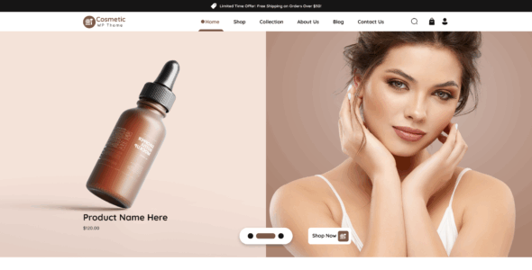 Cosmetics Shop Pro (VWThemes)