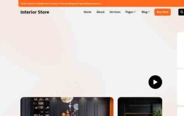 Interior Store Pro (screenshot desktop)