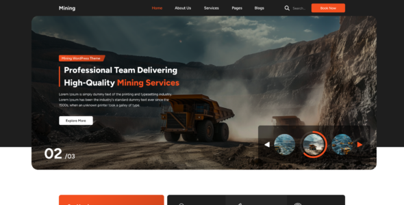 Mining Industry Pro (VWThemes)