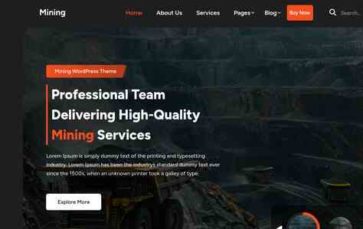 Mining Industry Pro (screenshot desktop)