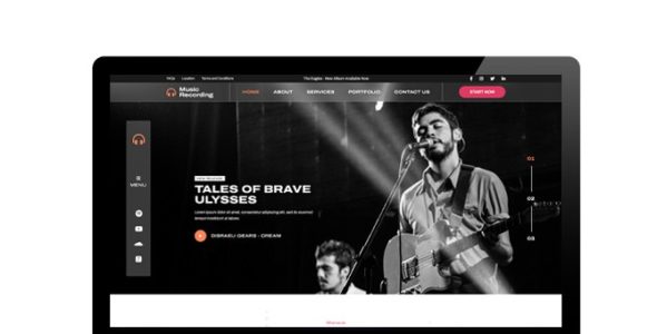 Musician Band Artist Pro (VWThemes)