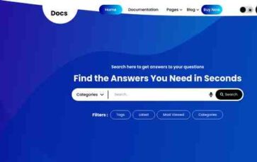 Online Documentation Pro (screenshot desktop)