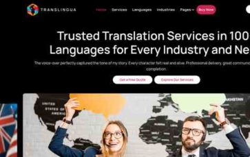 Translation Service Pro (screenshot desktop)