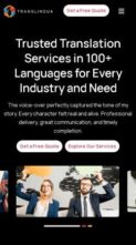 Translation Service Pro (screenshot mobile)