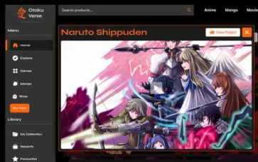 VW Anime Stream Pro (screenshot desktop)