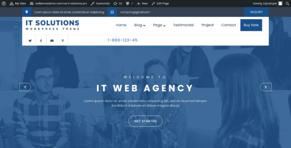 VW IT Solution Pro (VWThemes)