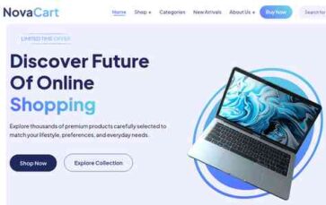 VW Modern Ecommerce Pro (screenshot desktop)