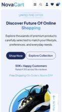 VW Modern Ecommerce Pro (screenshot mobile)