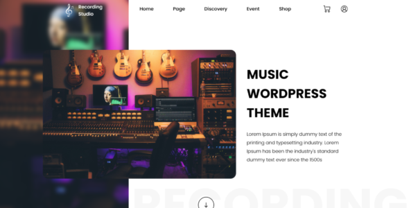 VW Music Recording Studio Pro (VWThemes)