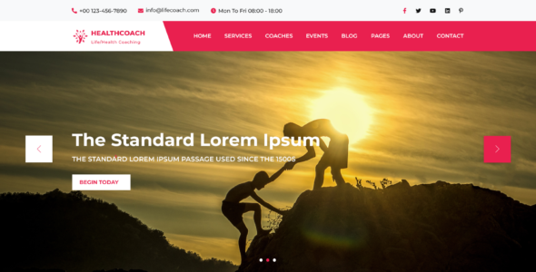 VW Nutritionist Coach Pro (VWThemes)