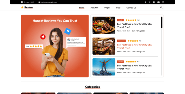 VW Online Review Pro (VWThemes)