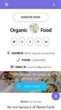 VW Organic Food Pro (screenshot mobile)
