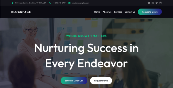 Blockpage Pro (WalkerWP)