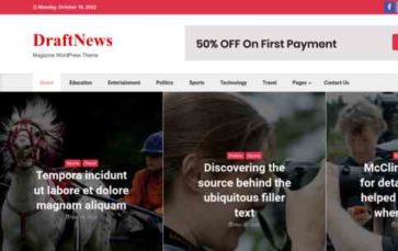 DraftNews Pro (screenshot desktop)