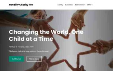 Fundifly Charity Pro (screenshot desktop)