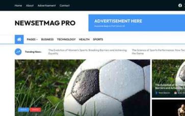 Newsetmag Pro (screenshot desktop)