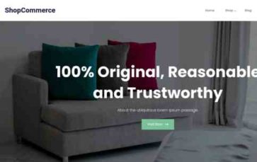 ShopCommerce Pro (screenshot desktop)