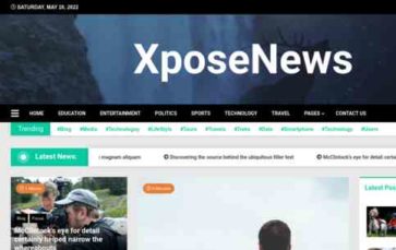 XposeNews Pro (screenshot desktop)