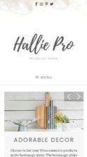 Hallie Pro (screenshot mobile)